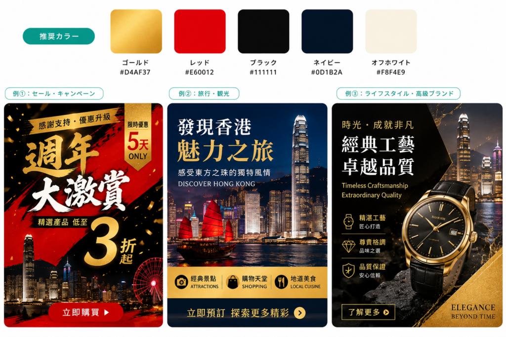 香港のWEB広告（ネット広告）のクリエイティブ特性