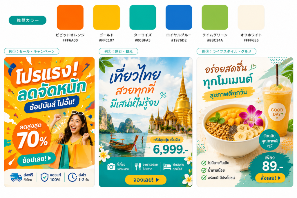 タイのWEB広告（ネット広告）のクリエイティブ特性
